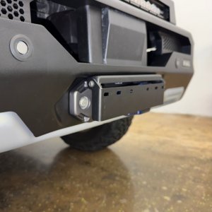 Ford Ranger Raptor Front Bumper - Rival 4x4 - Aluminum w/Winch Mount and Recovery Points - `24-`26